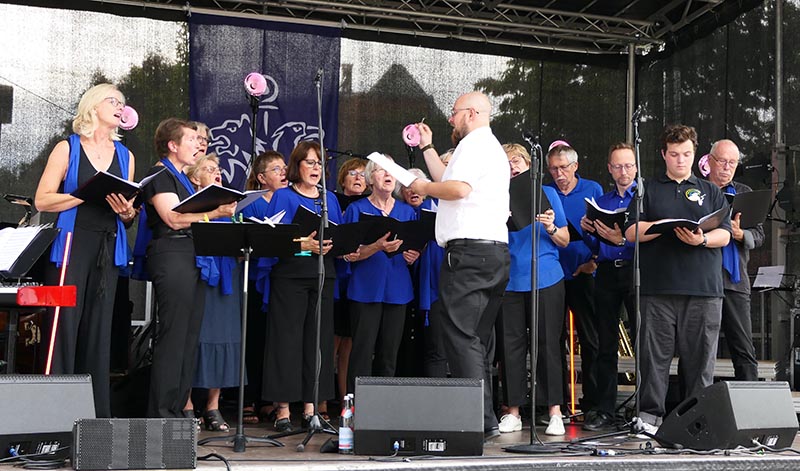 Das Popchörle mit Projektchor bei Ostalb-Sommer